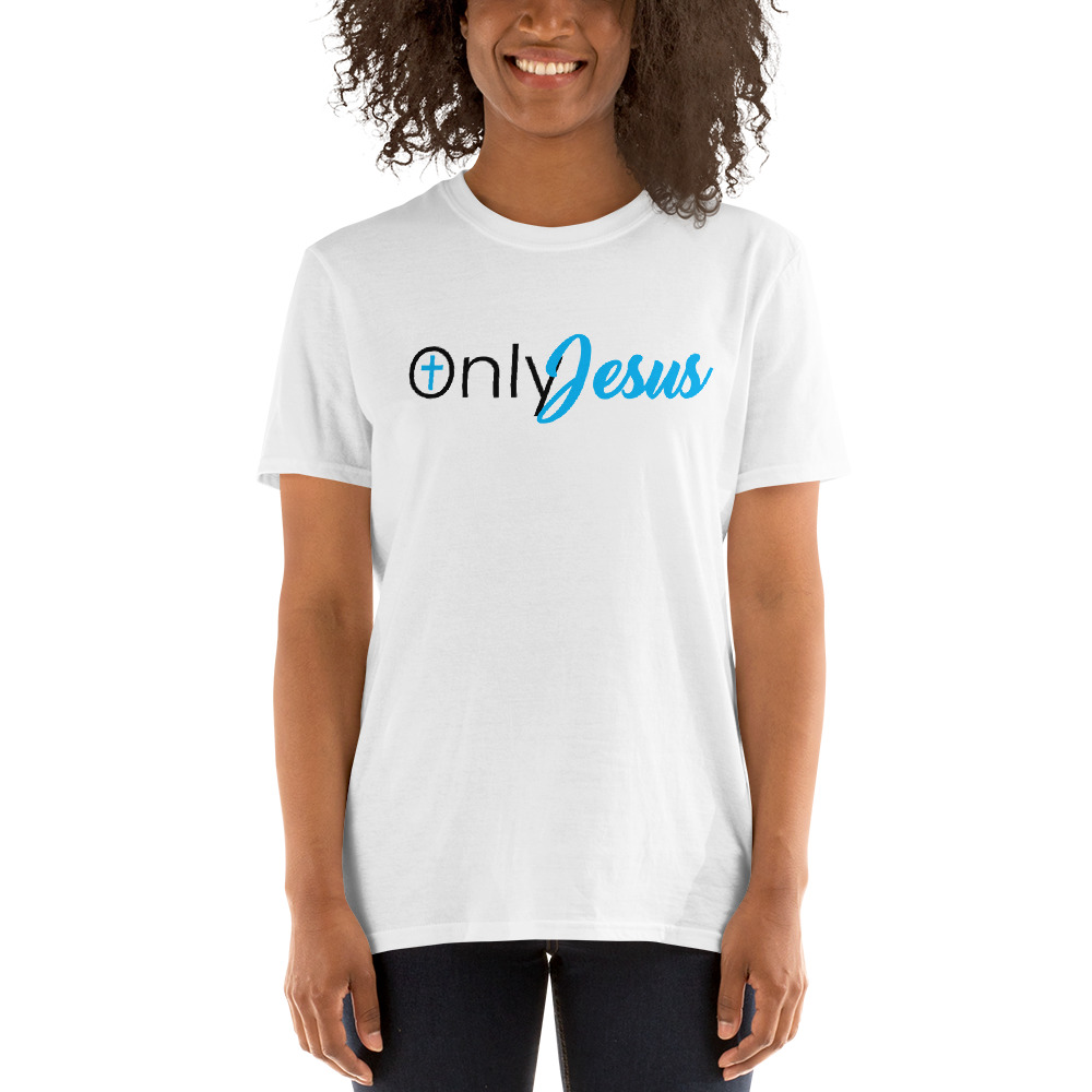 LLC – Apparel, Jesus Only White Unisex EJH T-Shirt Short-Sleeve