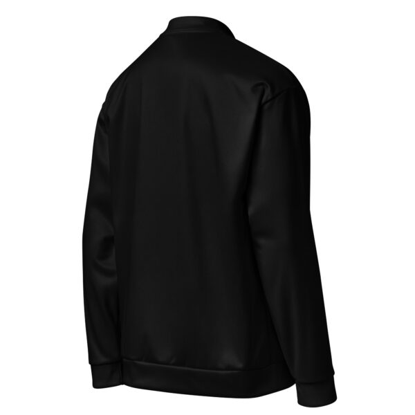 Black Unisex Bomber Jacket - Image 4